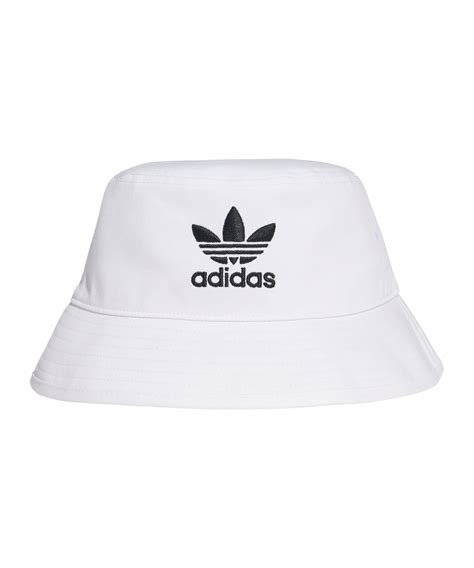 bucket hat adidas weiß|Adidas waterproof bucket hat.